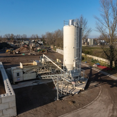 La Sarm s’équipe d’une centrale à béton !